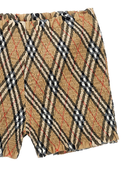 Smock stitch bermuda shorts Bermuda, short