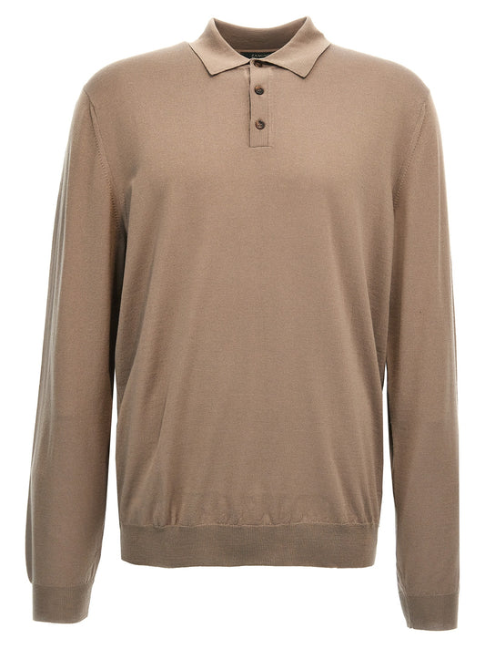 Wool polo shirt Polo