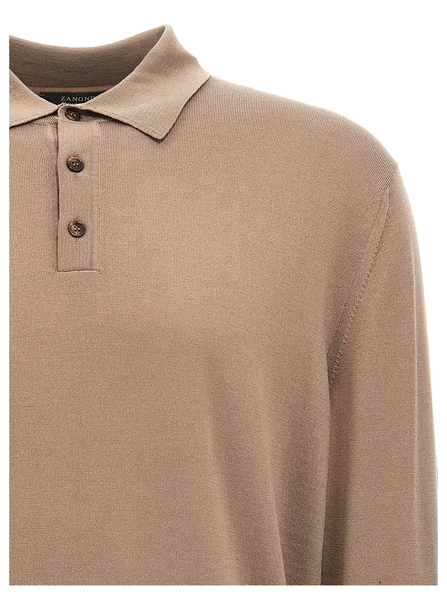 Wool polo shirt Polo