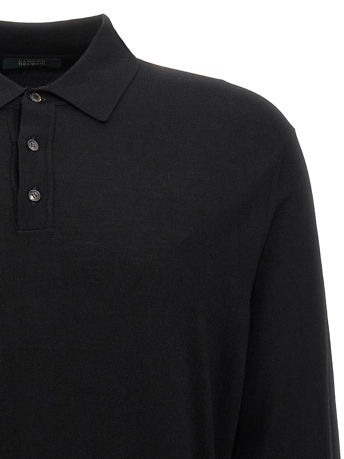 Wool polo shirt Polo