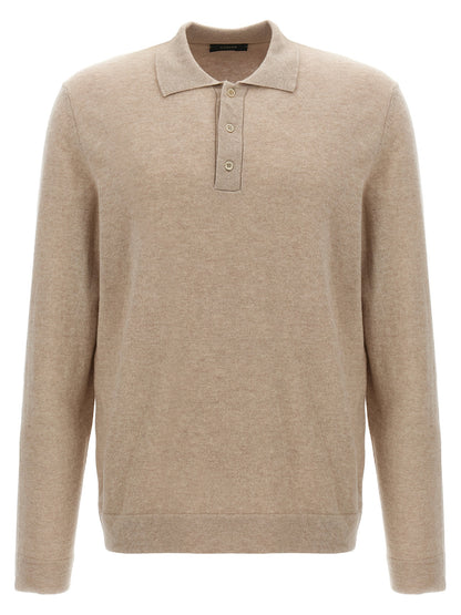 Cashmere wool polo shirt Polo