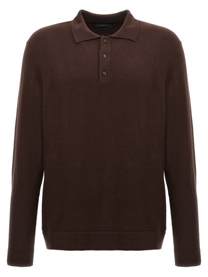 Cashmere wool polo shirt Polo
