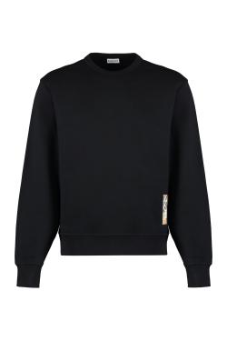 Burberry Cotton crew-neck sweatshirt