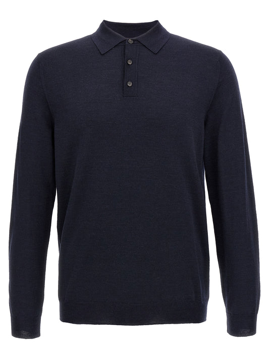 Virgin wool polo shirt Polo