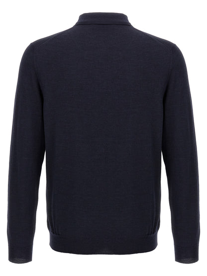 Virgin wool polo shirt Polo