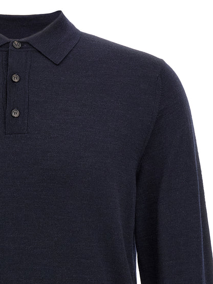 Virgin wool polo shirt Polo