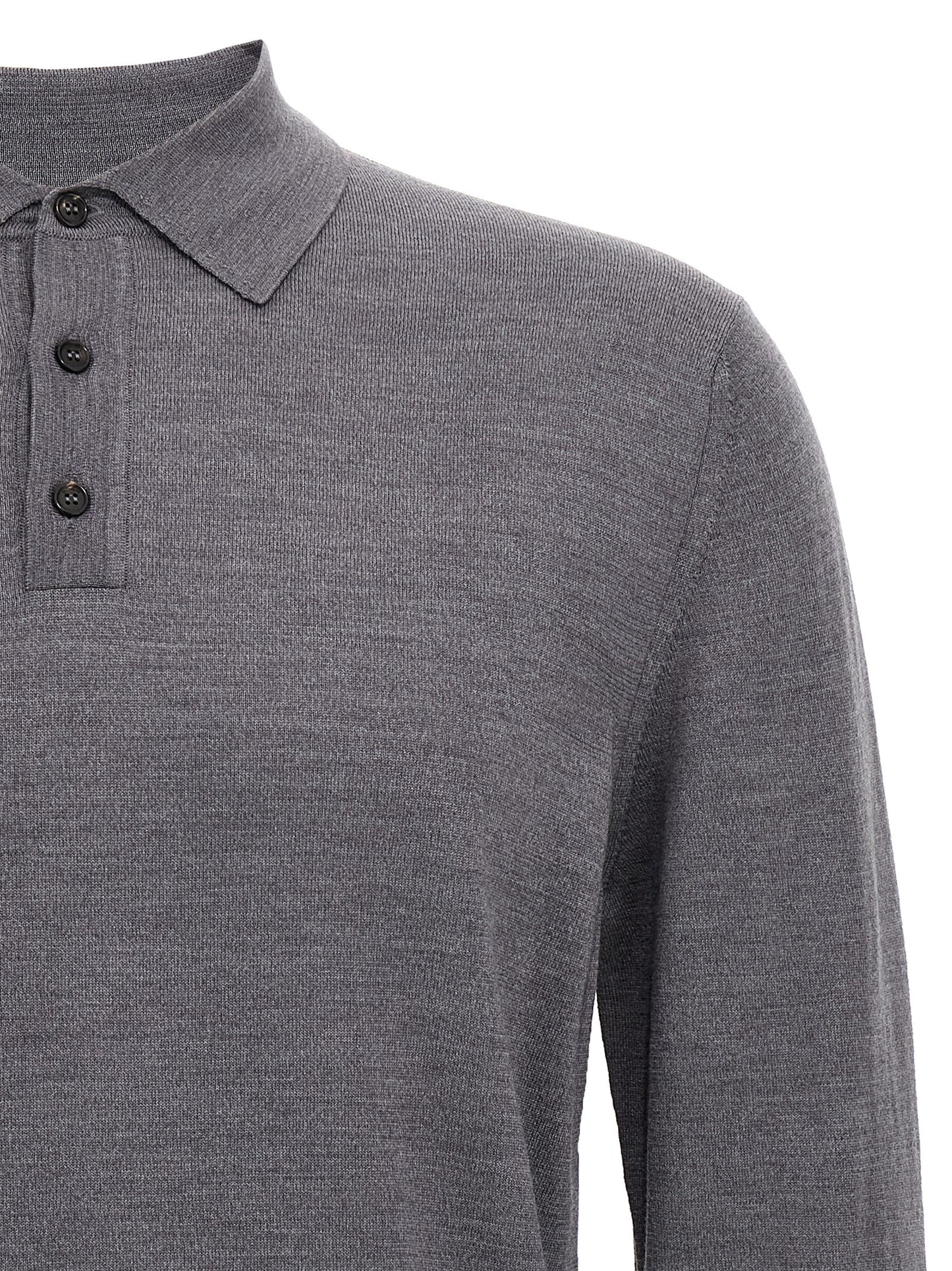 Virgin wool polo shirt Polo