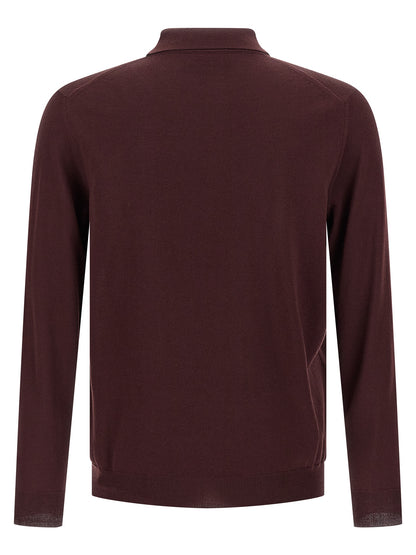 Virgin wool polo shirt Polo