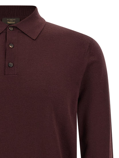 Virgin wool polo shirt Polo