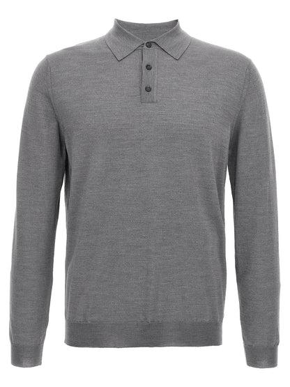 Virgin wool polo shirt Polo