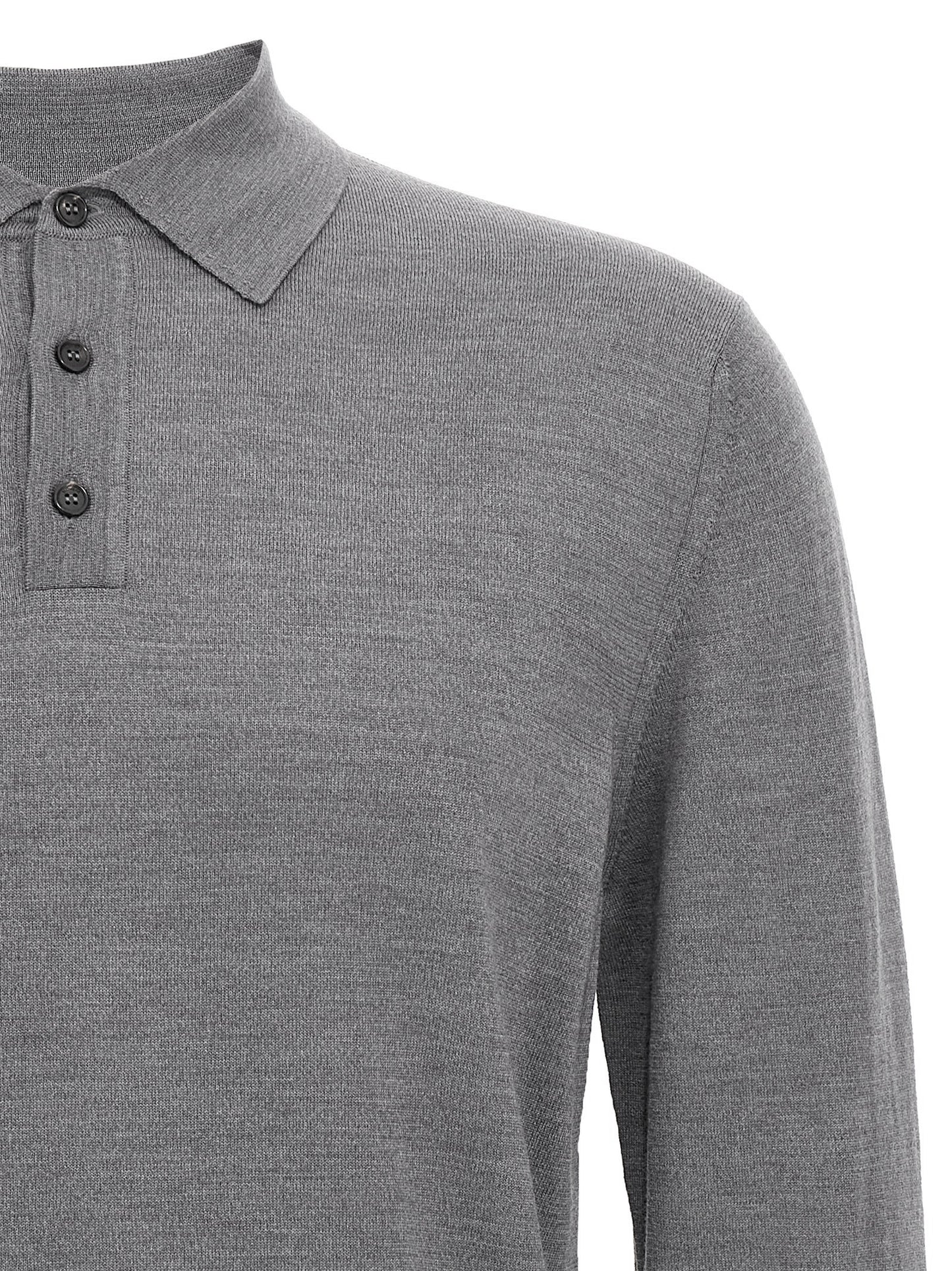 Virgin wool polo shirt Polo