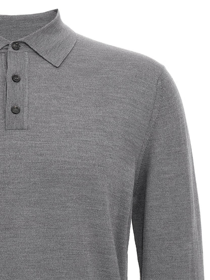 Virgin wool polo shirt Polo