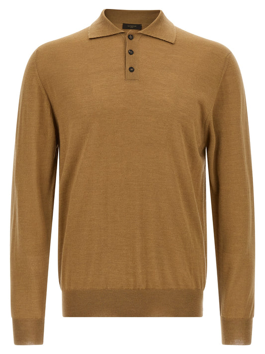 Virgin wool polo shirt Polo
