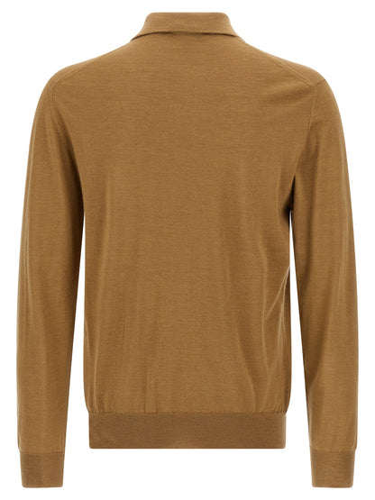 Virgin wool polo shirt Polo