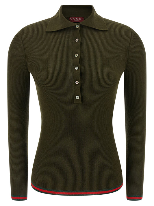 'Nastro Web' polo shirt Polo