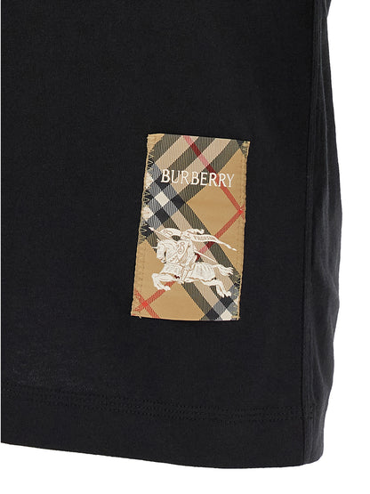 T-shirt patch Burberry Check T-shirt