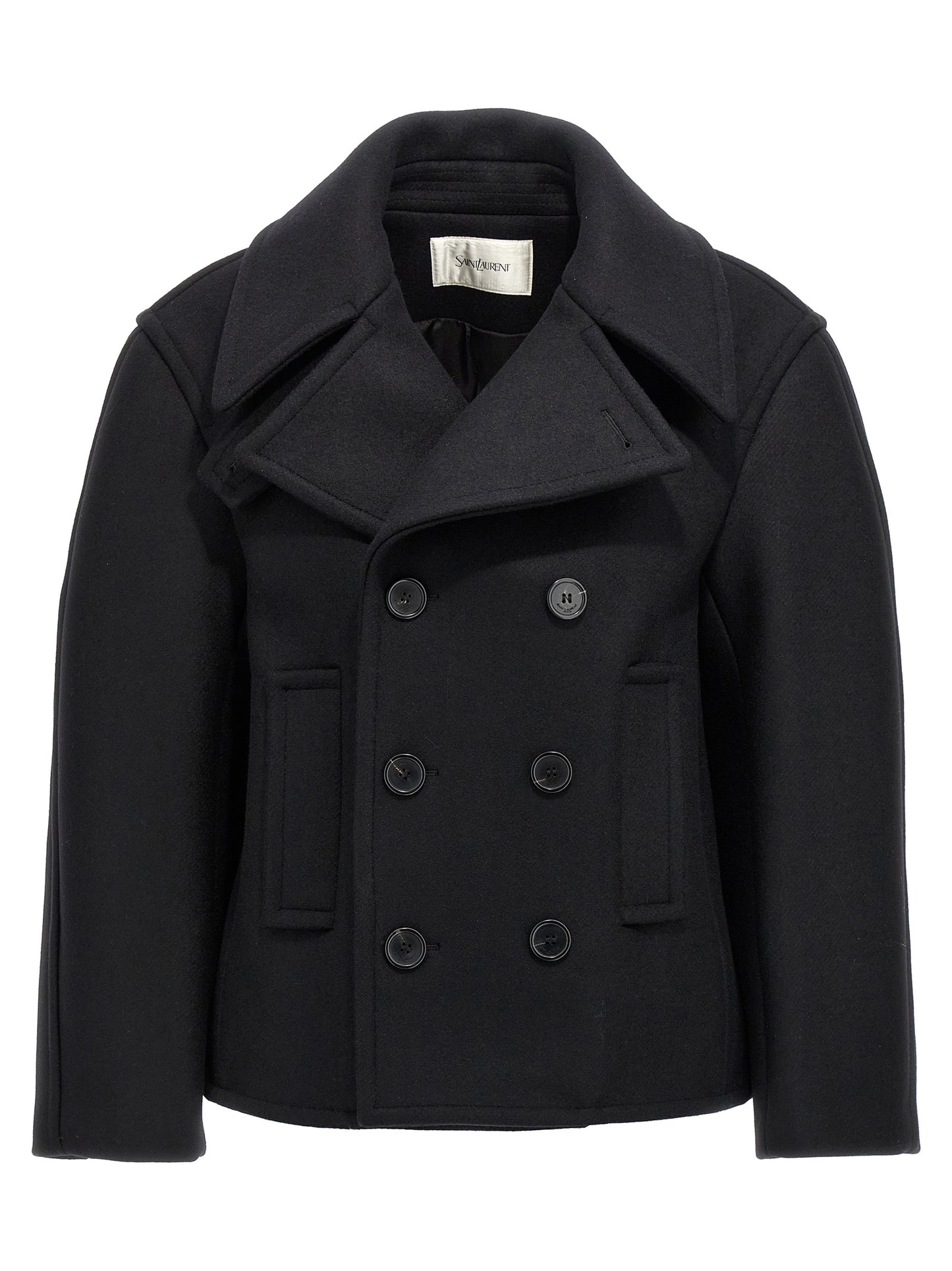 Oversized caban coat Coats, trench coats