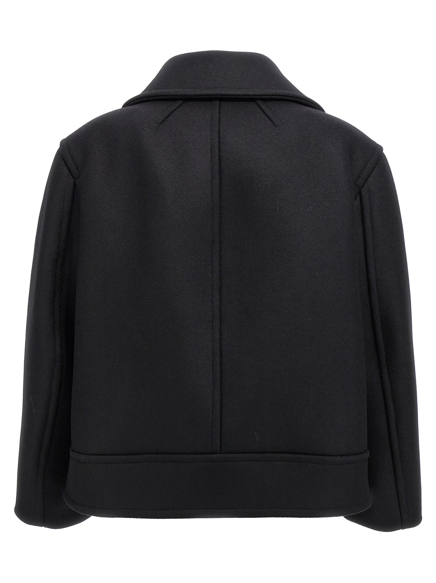 Oversized caban coat Coats, trench coats