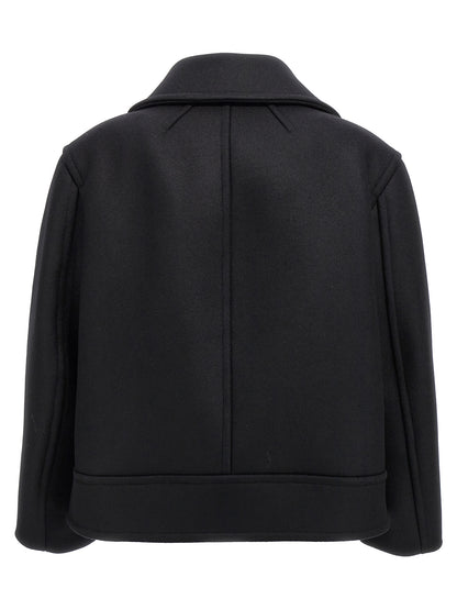 Oversized caban coat Coats, trench coats