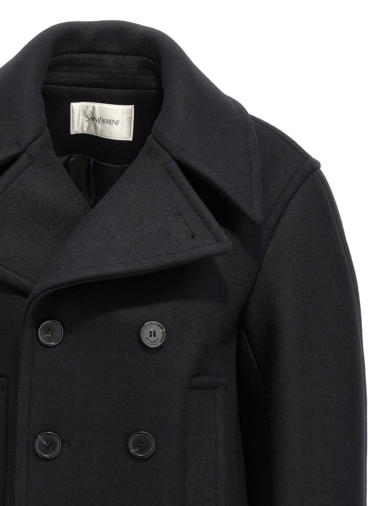 Oversized caban coat Coats, trench coats