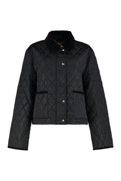 Burberry Cropped nylon quilted jacket