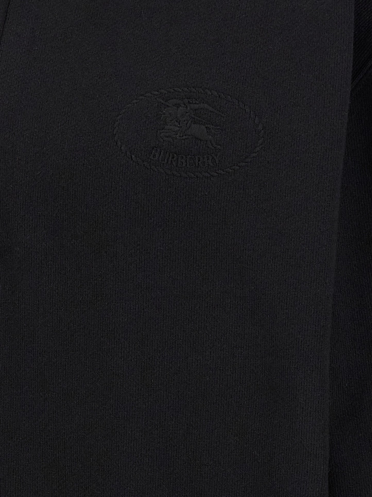 'Check' neck sweatshirt Sweatshirt