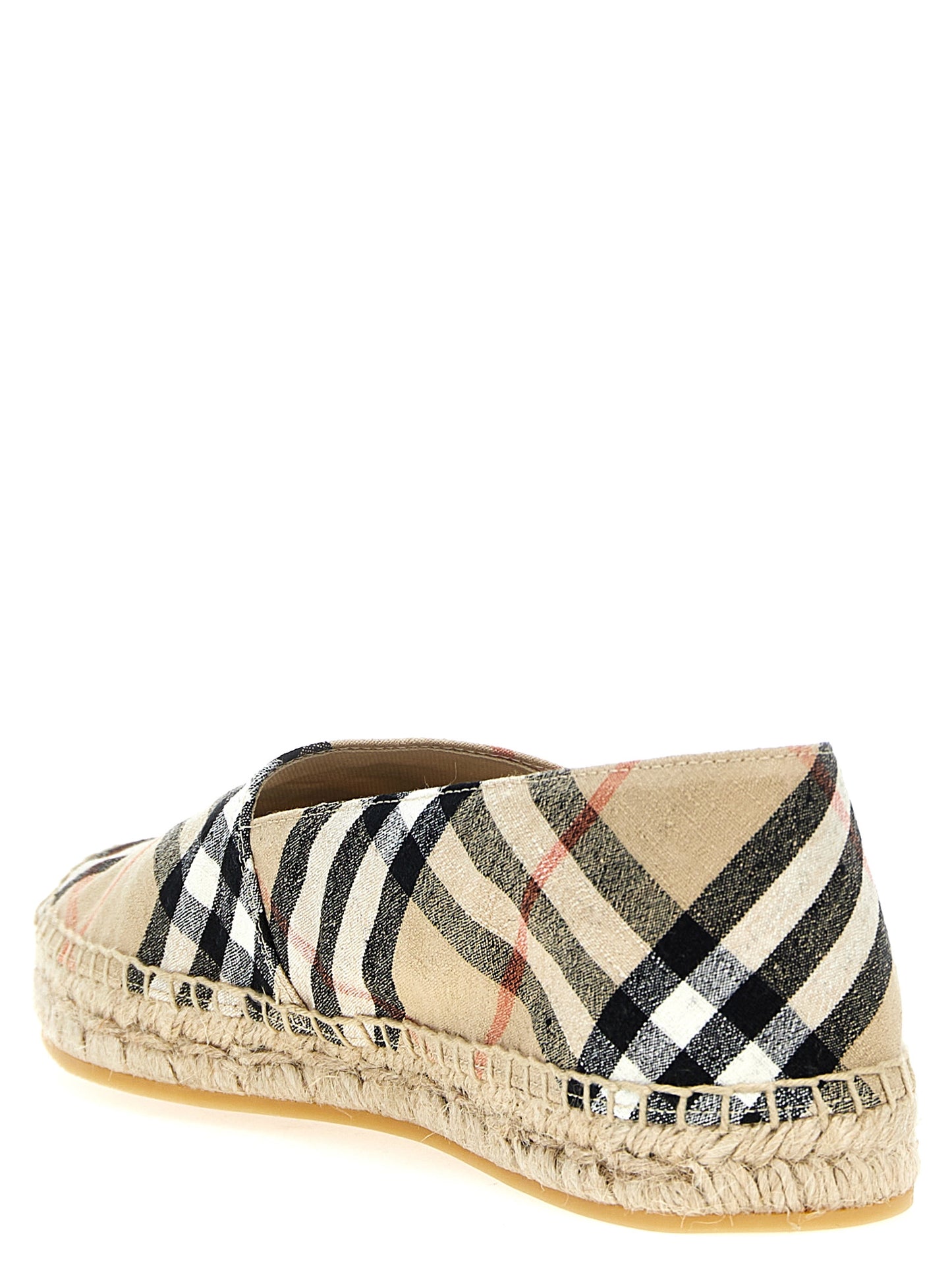 Check espadrilles Flat shoes