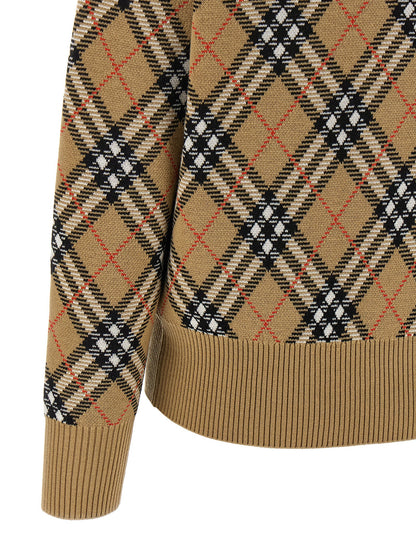 Burberry Check sweater Sweater, cardigans