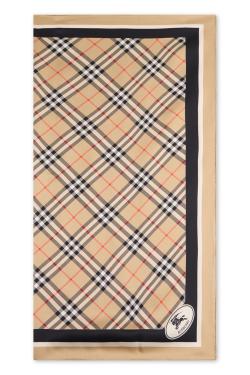 Burberry Silk scarf with checks