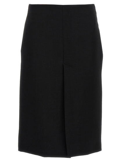 Crêpe skirt Skirts