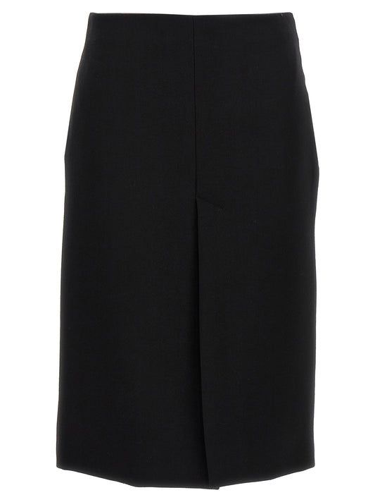 Crêpe skirt Skirts