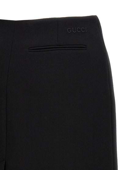 Crêpe skirt Skirts