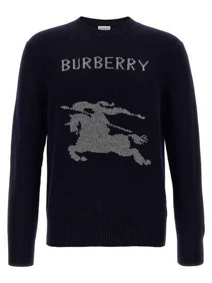 Logo intarsia sweater Sweater, cardigans