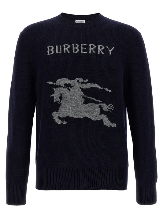 Logo intarsia sweater Sweater, cardigans