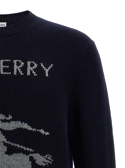 Logo intarsia sweater Sweater, cardigans