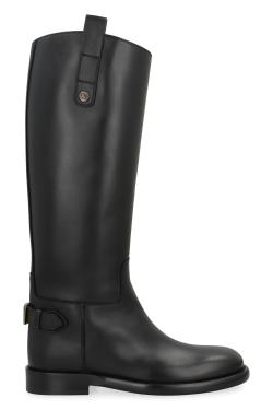 Burberry Cavalier boots in leather