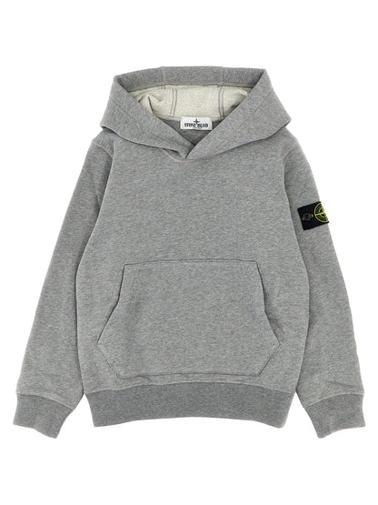 Logo patch hoodie Sweatshirt