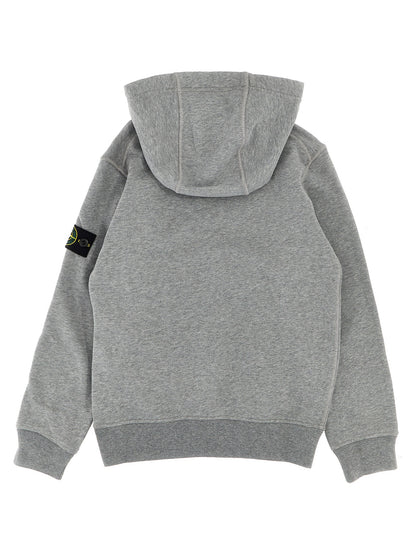 Logo patch hoodie Sweatshirt