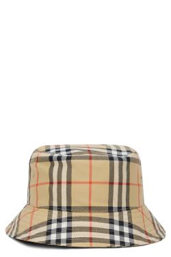 Burberry Bucket hat with checkered pattern