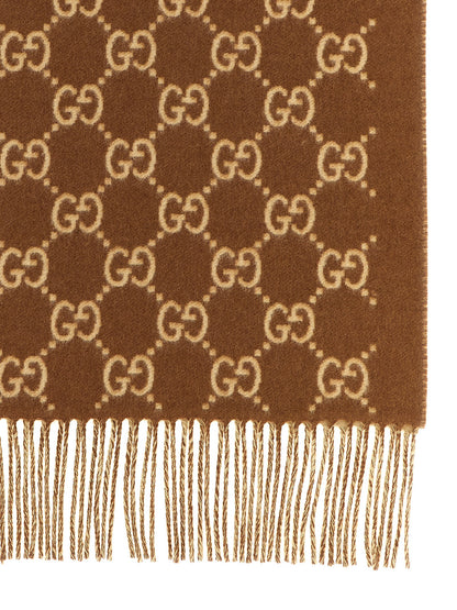 GG cashmere scarf Scarves, foulards