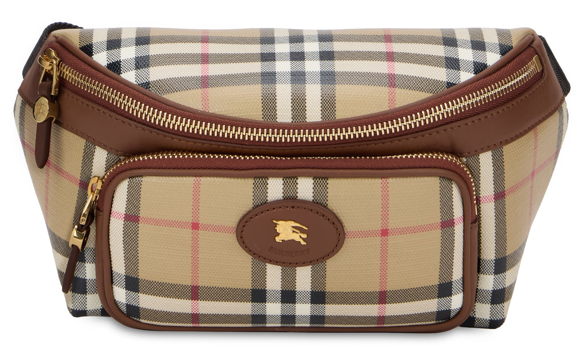 Burberry Marsupio Check in cotton