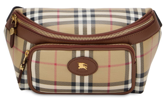 Burberry Marsupio Check in cotton