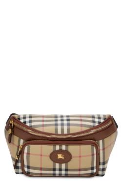 Burberry Marsupio Check in cotton