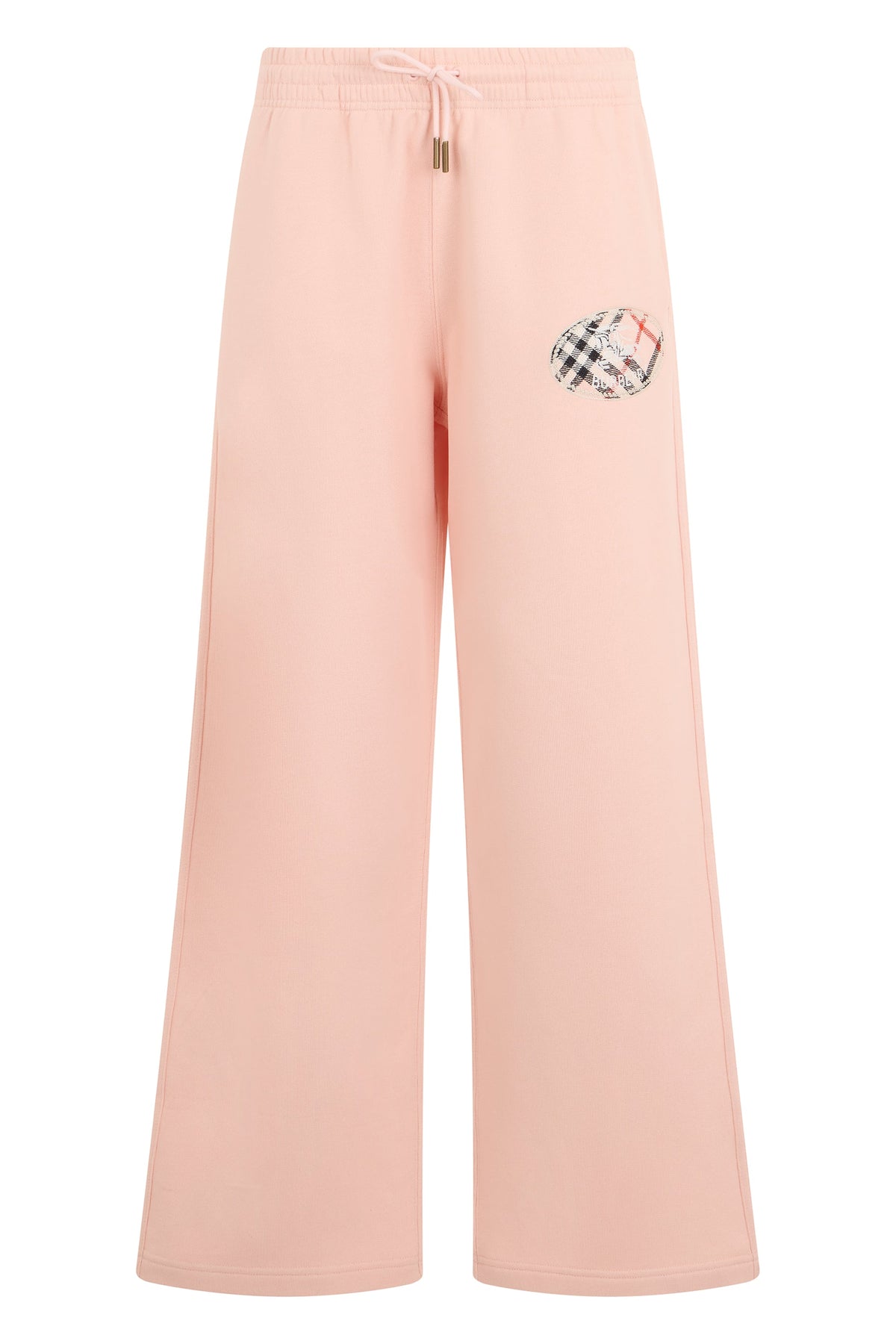 Burberry Cotton sports trousers with logo