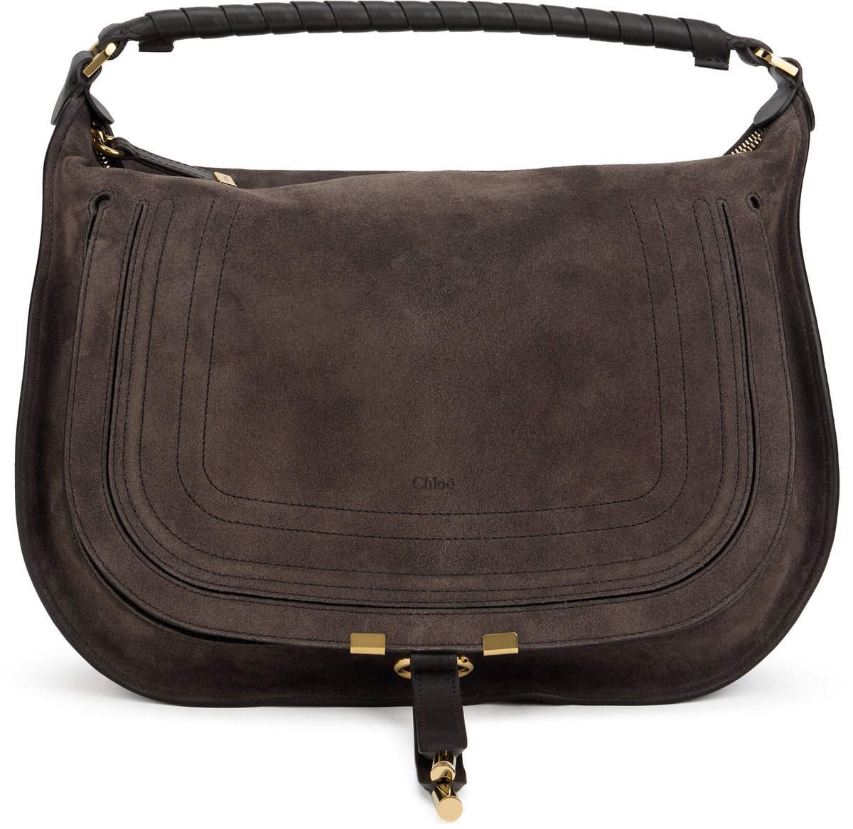 Shoulder bag Marcie in suede leather BAGS