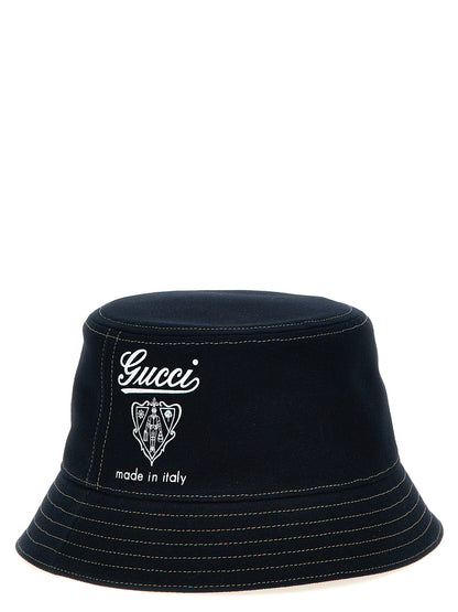 Gucci coat of arms bucket hat Hats