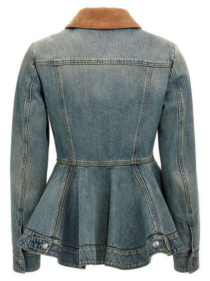 Denim jacket Down jacket, Parka, Casual jackets