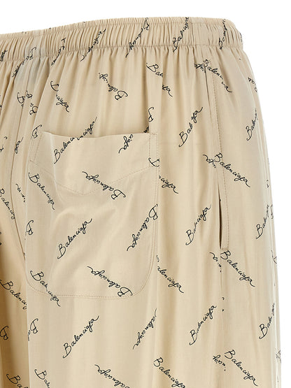 Logo pants Pants