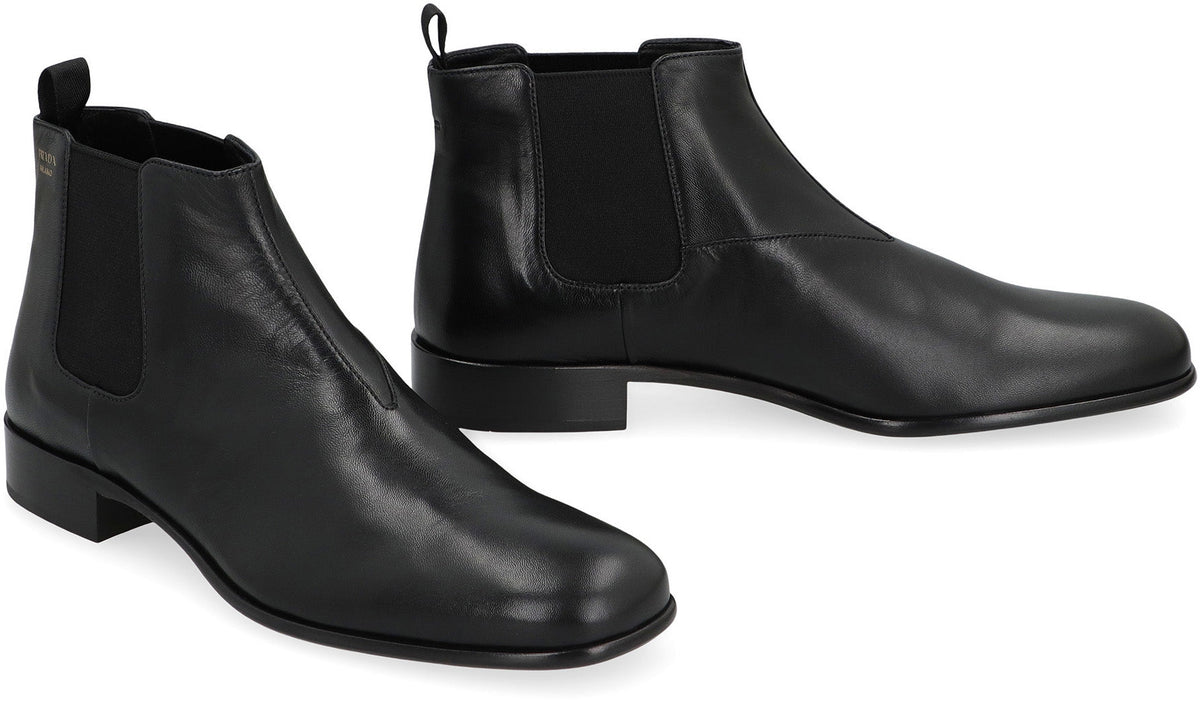 Leather boots SHOES