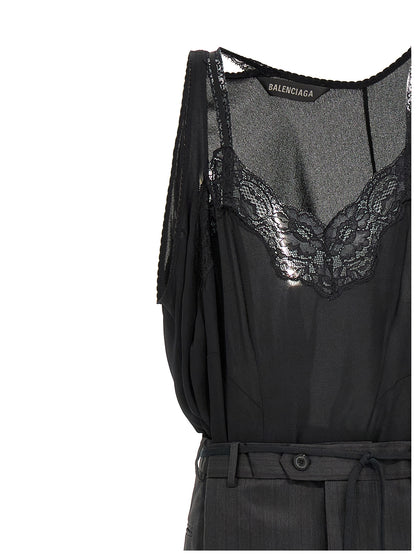 'Patched Slip' dress Dresses